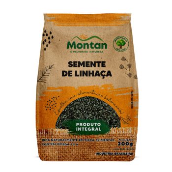 SEMENTE DE LINHAÇA MARROM - FOTO